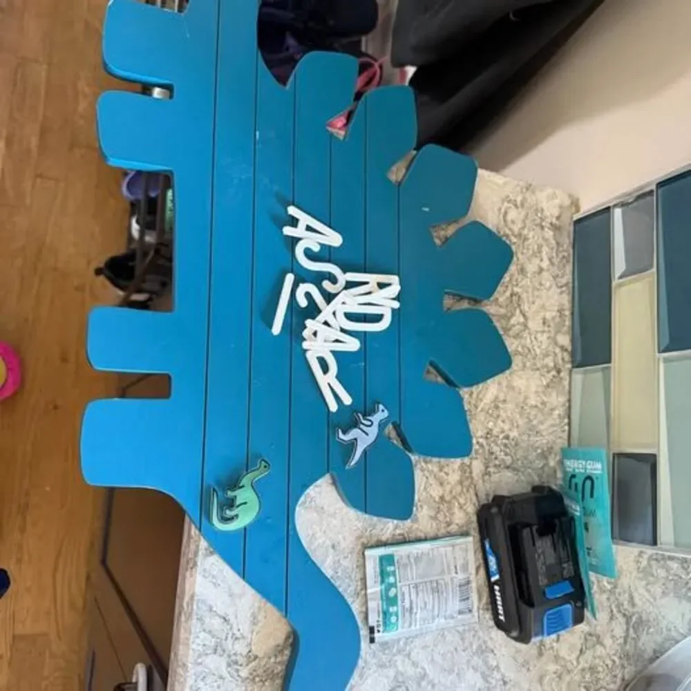 Dino wall decor